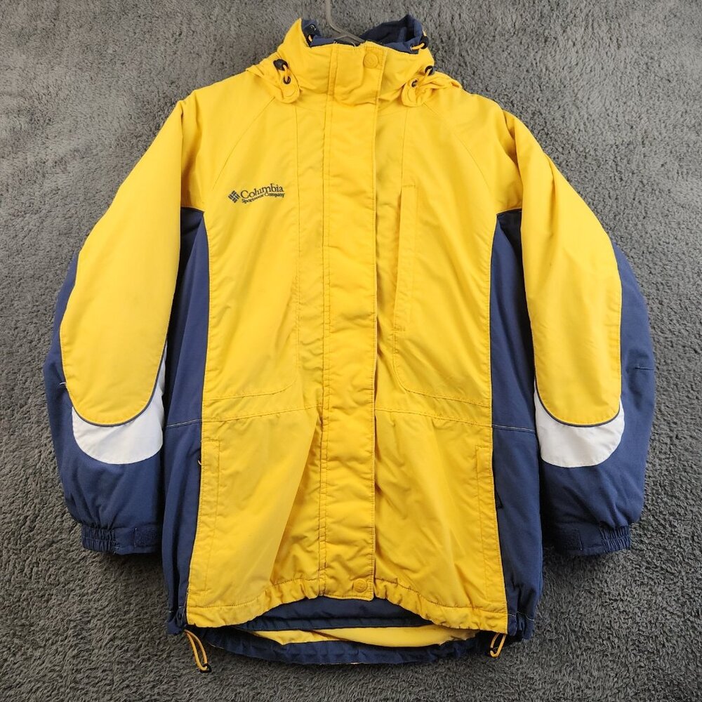 Columbia Women's Small CORE Interchange Ski Snow Jacket‎ 3-in-1 W/ Liner Hooded